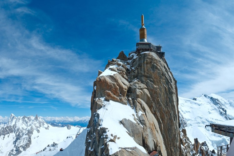 Cesta do nebe - hora Mont Blanc, Chamonix a Ženeva