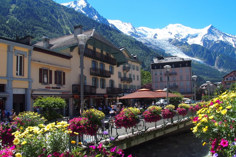 Okolo Ženevského jezera a Savojské Alpy s Mont Blancem